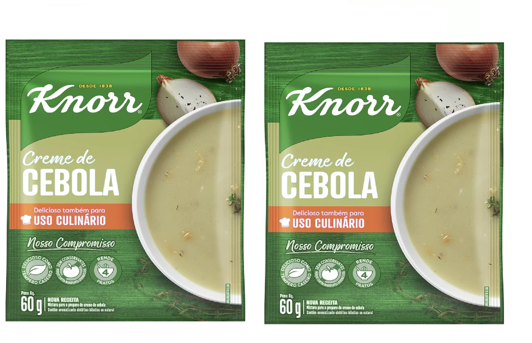 Knorr Cream Onion Soup 2 x 60 Gr.