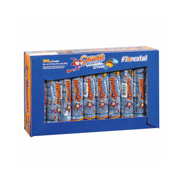 Bala de Goma Tutti Frut Florestal Bruxolita Q'Pinta - 30 unidades (900g)