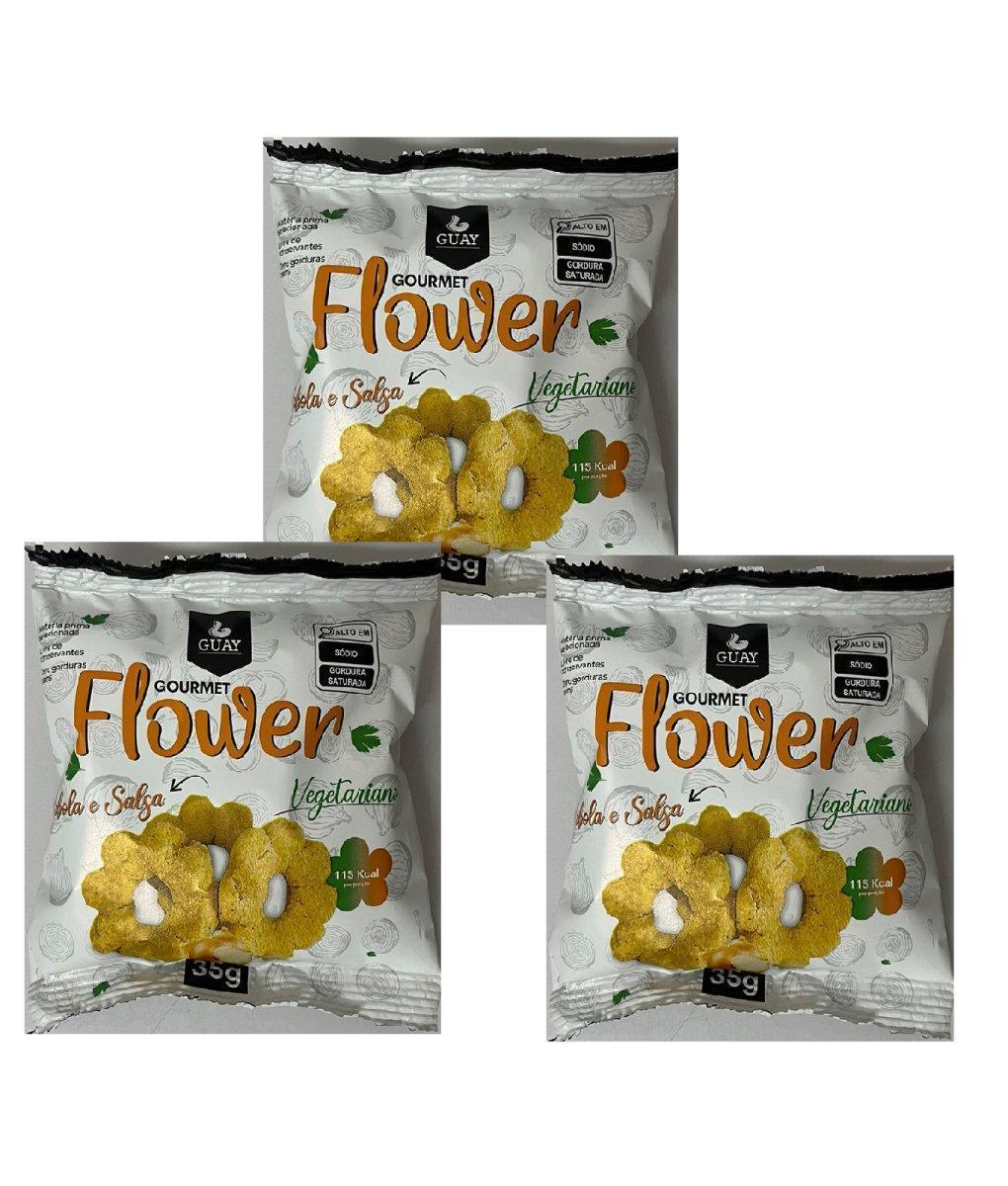 Gourmet Flower Cebola e Salsa 3X35G