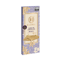 Haoma Barra de Chocolate Branco | Linha Stevia (80g)