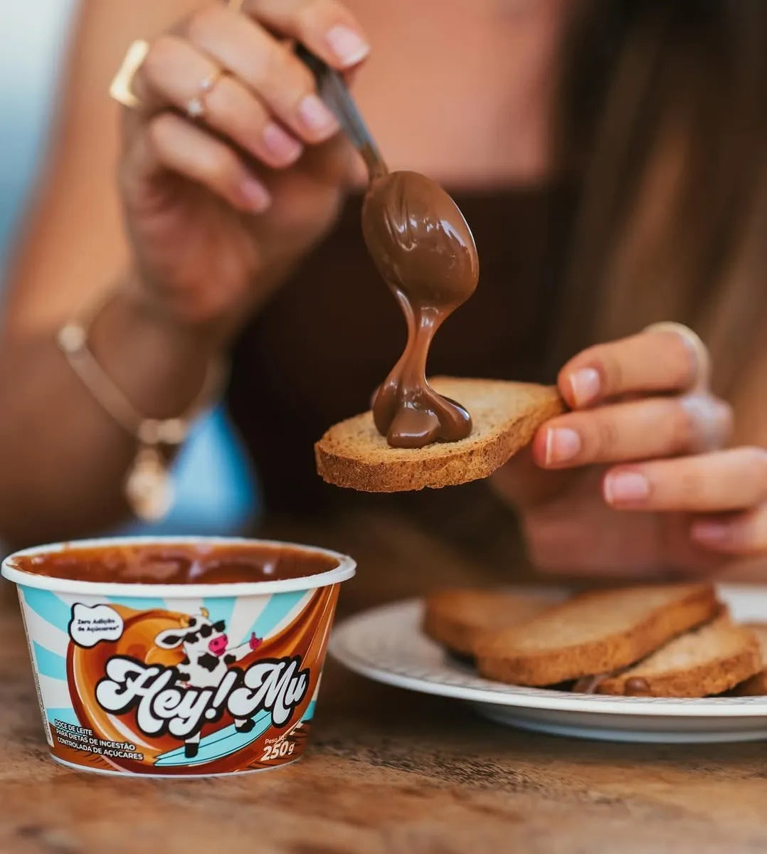 Hey! Mu Doce de Leite Zero Açúcar Original (250g)