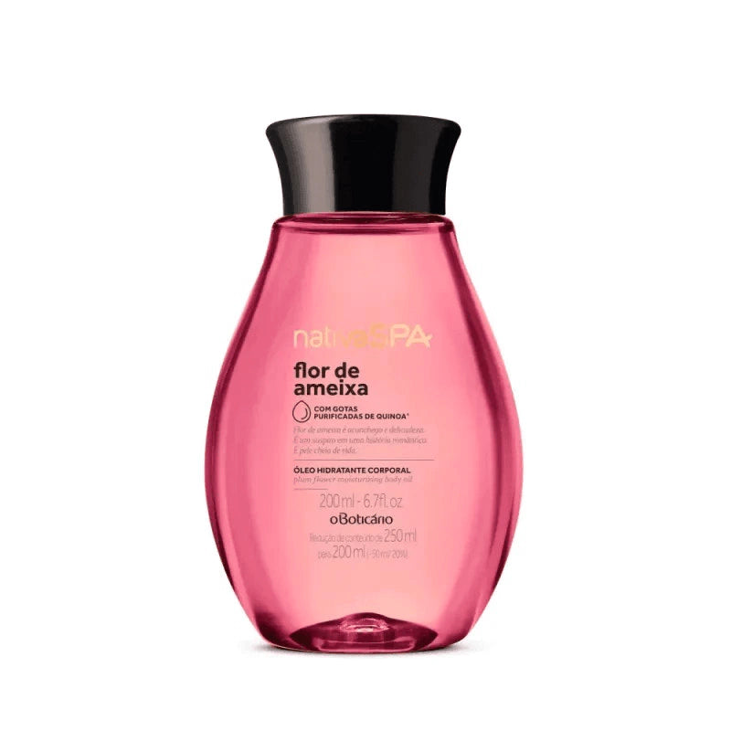 O Boticário Óleo Hidratante Desodorante Corporal Nativa SPA: Flor de Ameixa (200ml)