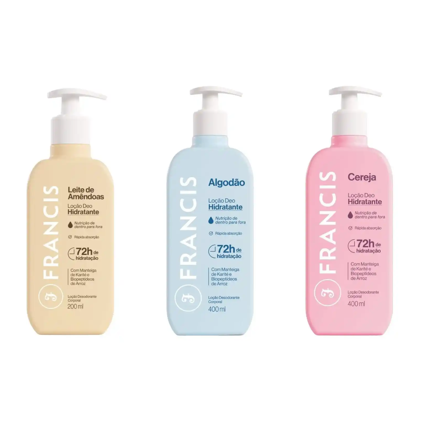 Hidratante Deo Corporal Francis (Unidade | 400ml)