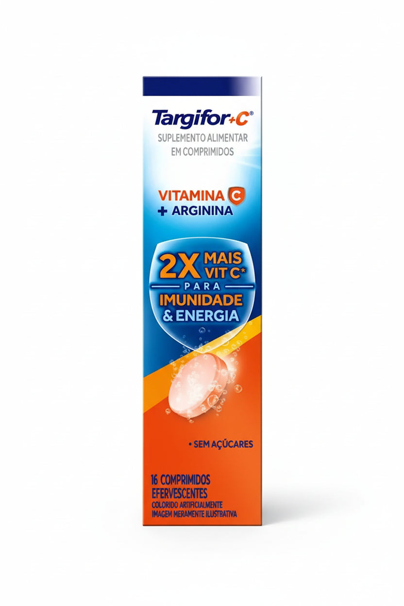 Targifor Vitamin C + Arginine Effervescent