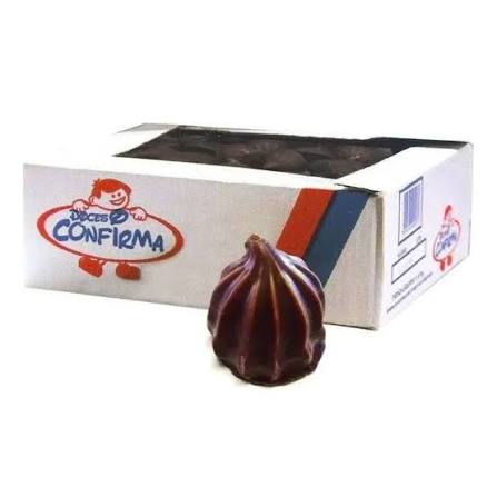 Dan Top Doce de Gelatina com Cobertura de Chocolate (340g).
