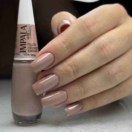 Impala Esmalte Cremoso: Nude Clássico (7,5ml)