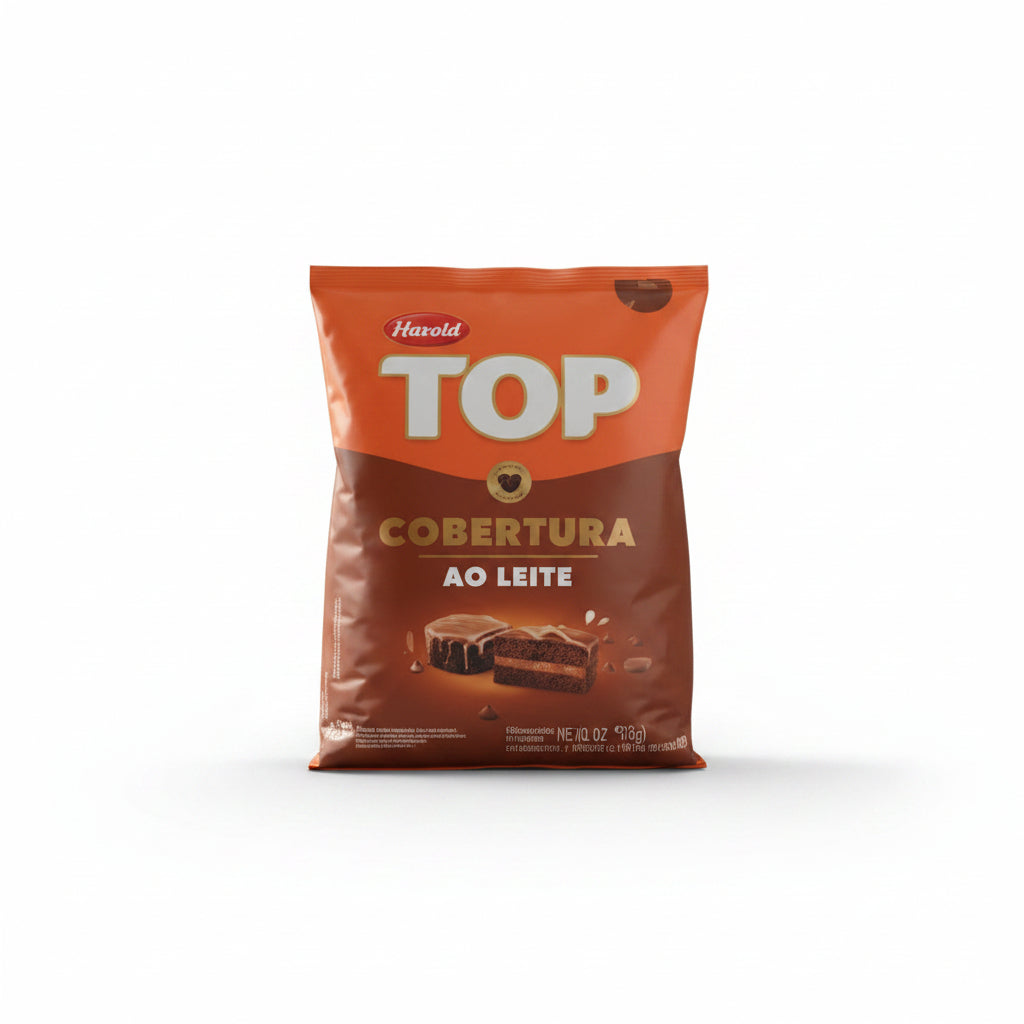 Cobertura de Chocolate Gotas Top Harald (1,010Kg)