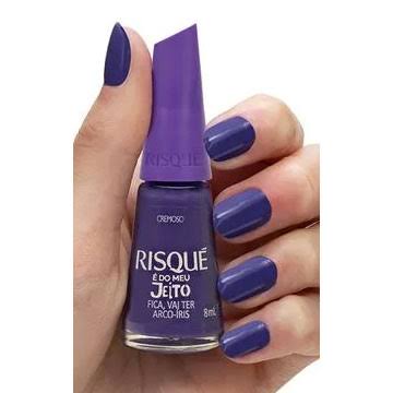 Risqué Esmalte: Fica, Vai Ter Arco-íris (8ml)