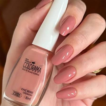 Colorama Esmalte Cremoso Chic Bege (8ml)