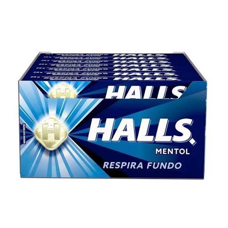 Halls Drops Caixa
