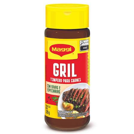Maggi Gril Tempero em Pó para Todos os Tipos de Carne (120g)