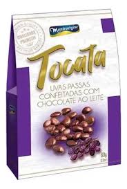 Montevérgine Tocata Uva passas c/ chocolate ao leite 80g PROMOÇÃO! 05/25