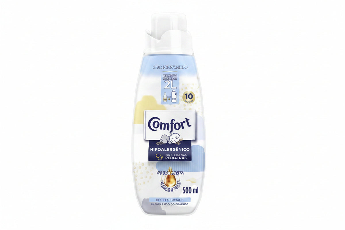 Comfort Amaciante Hipoalergênicos Concentrado Puro Cuidado (500ml)