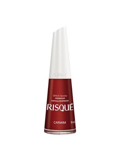 Risqué Esmalte Cremoso: Carmim (8ml)
