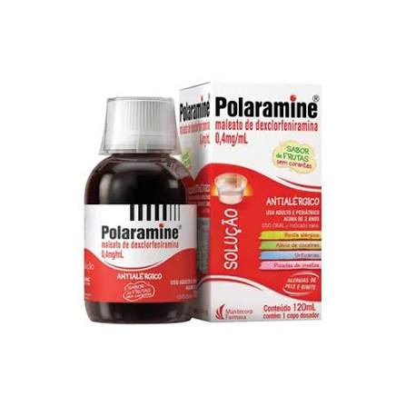 Polaramine Antialérgico 0,4mg/ml Sabor Frutas (120ml)