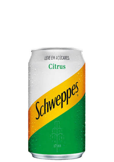 Schweppes Refrigerante Citrus sem Açúcar Lata (350ml).