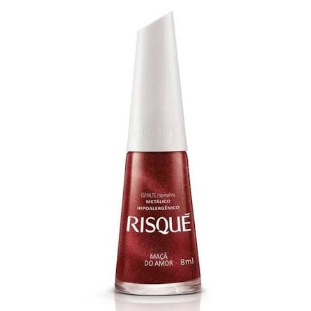 Risqué Esmalte Metálico: Maçã do Amor (8ml)
