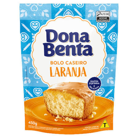 Dona Benta Mistura para Bolo: Laranja (450g)