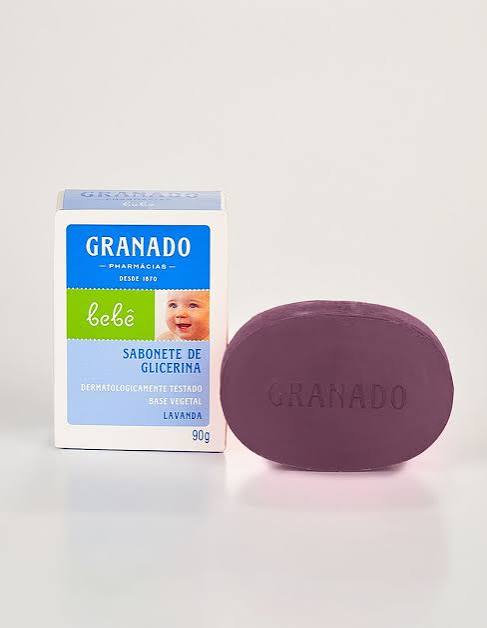 Granado Sabonete em Barra de Glicerina Bebê Lavanda (90g)