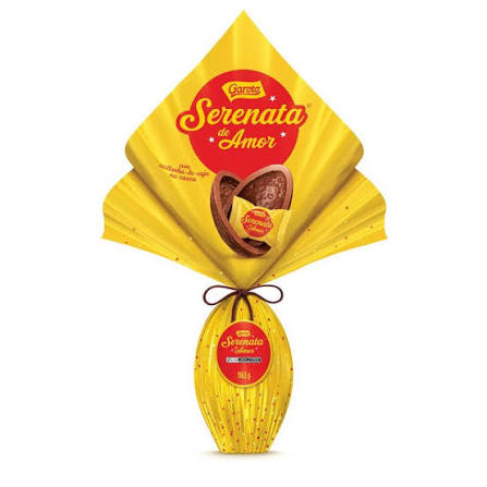Garoto Ovo de Páscoa Serenata de Amor ao Leite (196,5g)