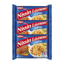 Nissin Lámen Sabor Carne (3x80g)