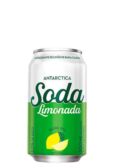 Soda Refrigerante Limonada Lata (350ml).