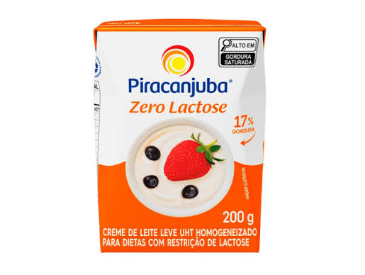 Piracanjuba Creme de Leite Zero Lactose (200g)