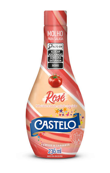 Molho Para Salada Castelo Rose 236Ml