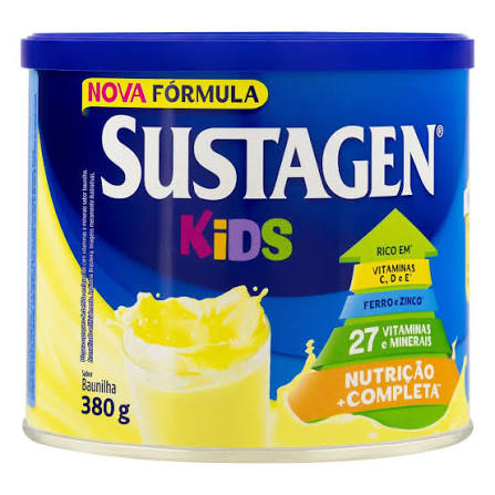 Sustagen Kids Pó para Preparo de Bebida Baunilha (380g)