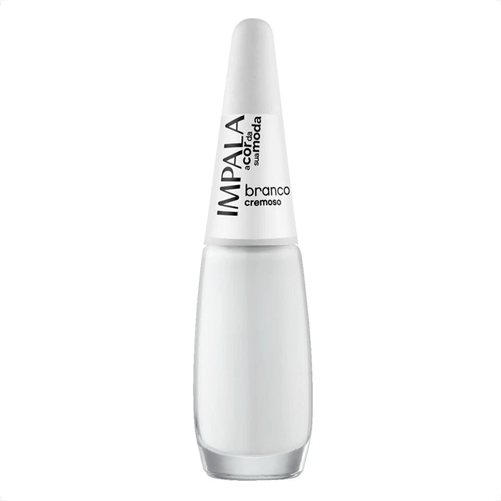 Impala Esmalte Cremoso: Branco (7,5ml)