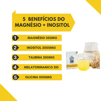 True Magnésio + Inositol Relief 3.0 Sachê - Maracujá (3x7g)