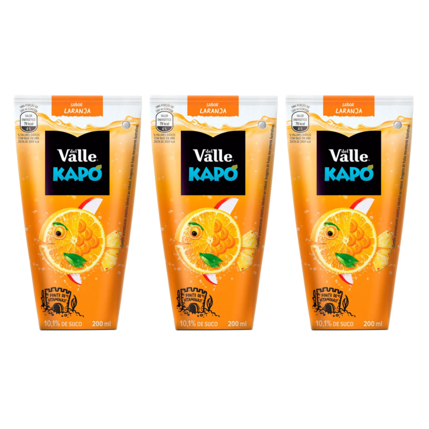 Del Valle Kapo Juice 3X200Ml