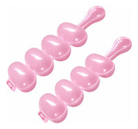 Kit 2 Boleadores Enrolador De Brigadeiro 4 Cavidade 15g