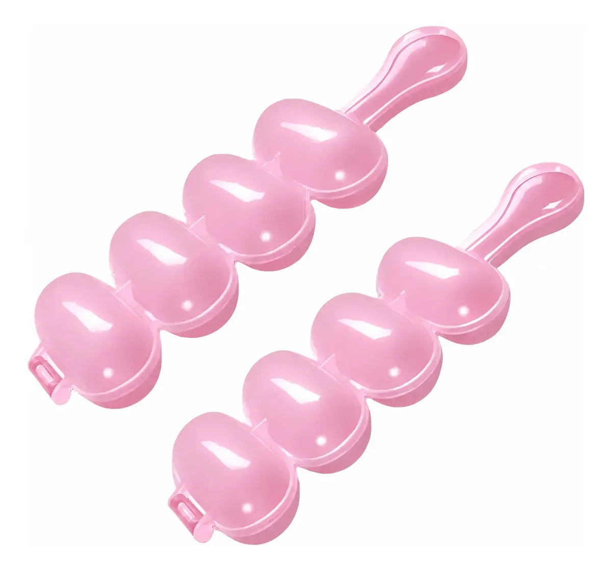 Kit 2 Boleadores Enrolador De Brigadeiro 4 Cavidade 15g