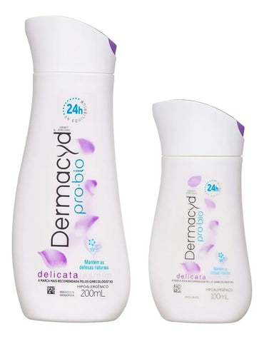 Kit Sabonete Líquido Íntimo Delicata Jasmim Dermacyd