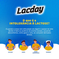 Lacday Enzima Digestiva Lactase  mastigáveis