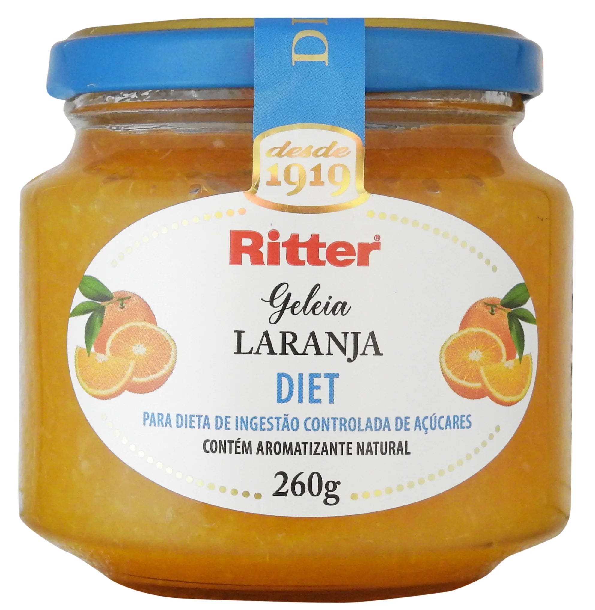 Geleia Laranja Diet Ritter Vidro (260g)