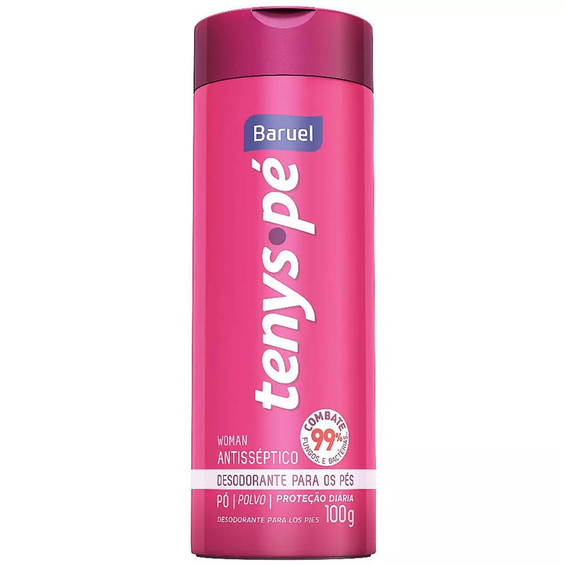 Tenys Pé Desodorante Baruel (100g)