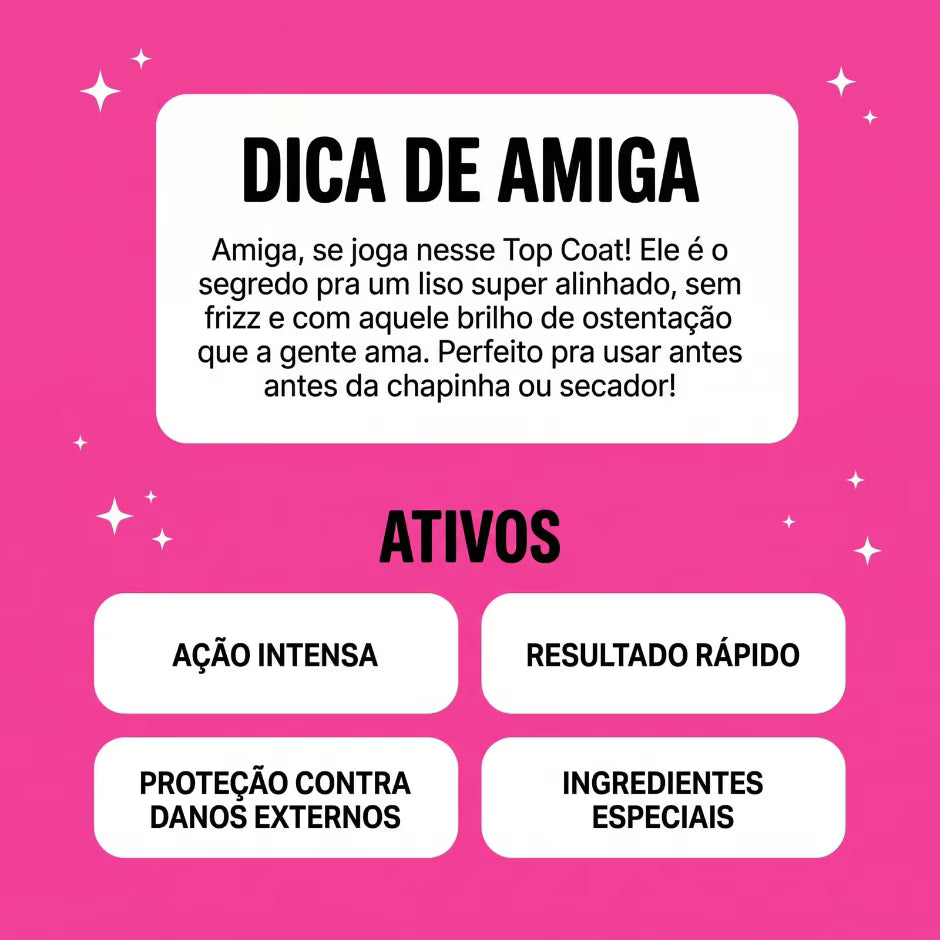 TopCoat Leave-in primer Selagem Máxima 240ml