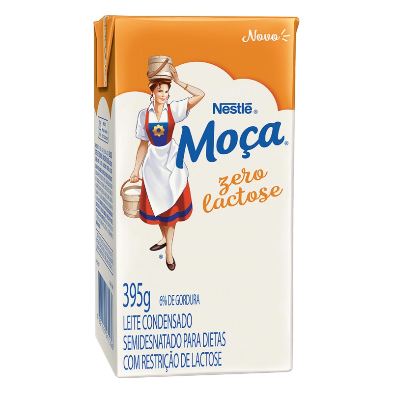 Nestlé Leite Condensado Moça Zero Lactose (395g)