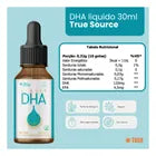 True Source 120mg DHA Vegan Liquid Omega 3 Fatty Acids