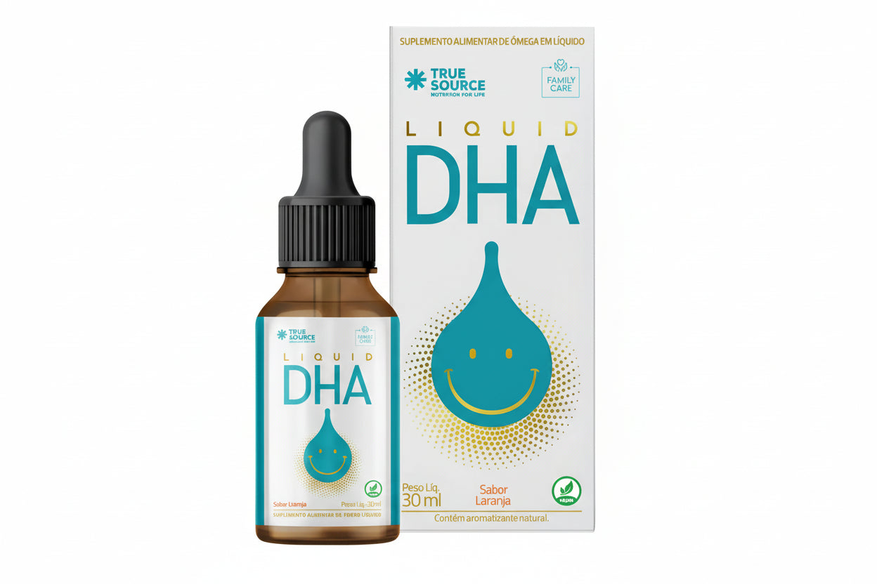 True Source 120mg DHA Vegan Liquid Omega 3 Fatty Acids