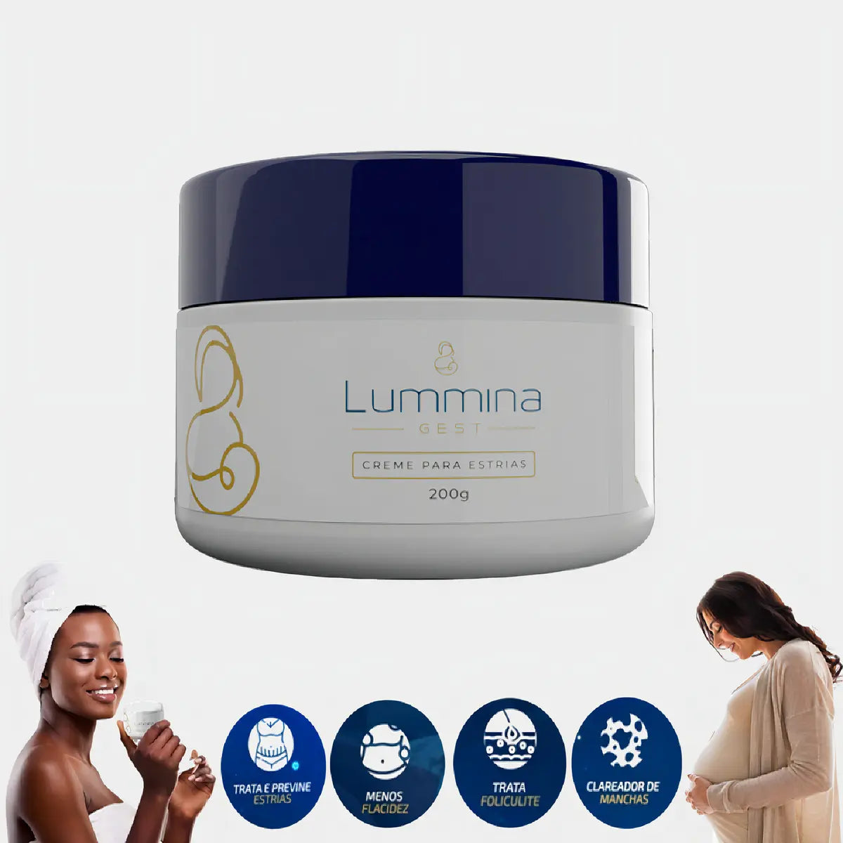 Lummina Creme para Estrias (200g)