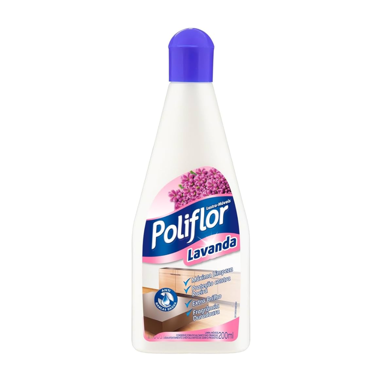 Lustra Móveis Poliflor Squeeze - (Unidade | 200ml) - Fragrâncias: