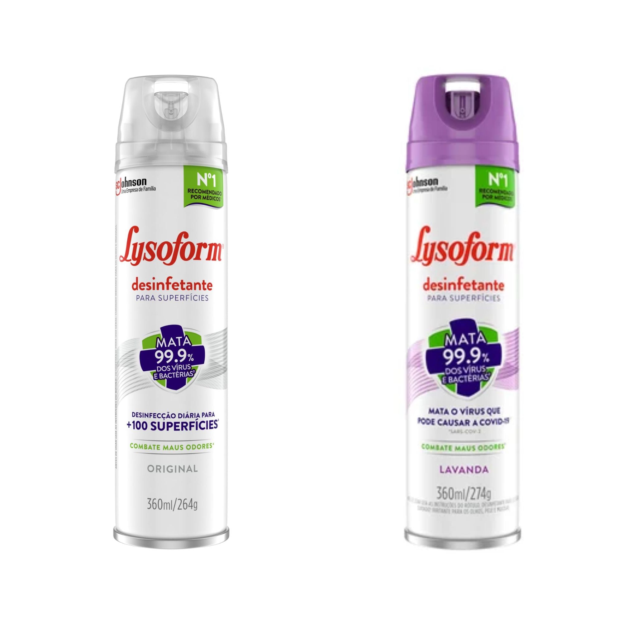Lysoform Desinfetante Aerosol (360ml)