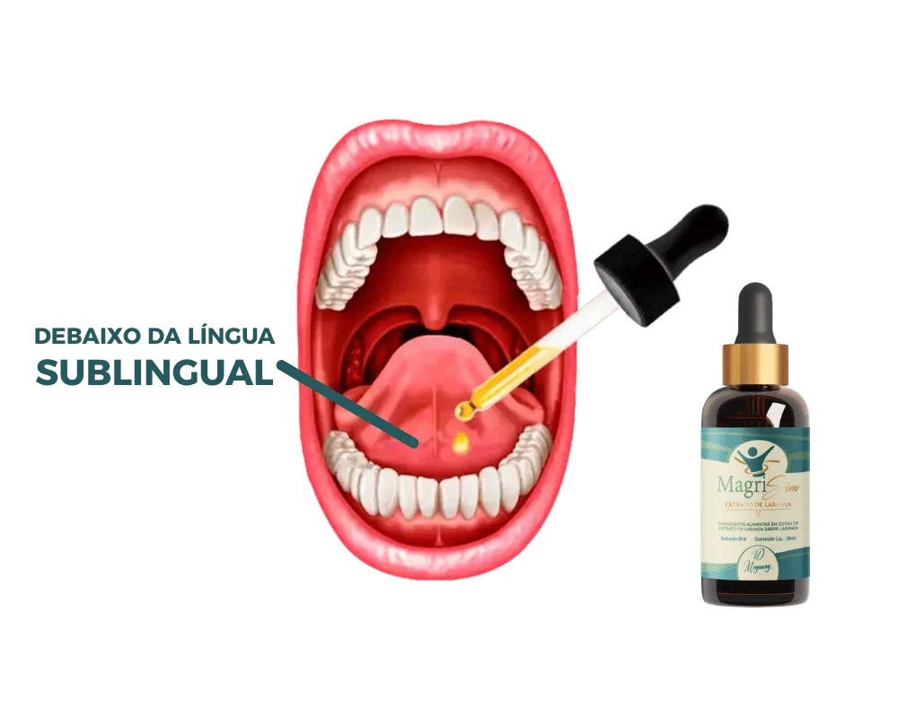 Magrisim Suplemento Natural em gotas.