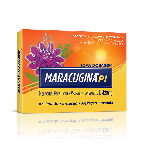 Maracugina Pi 420Mg 20 Comprimidos