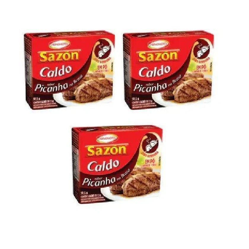 Sazón Caldo Picanha (3x32,5g)