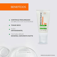 Neostrata Minesol Protetor Solar Facial Sérum Oil Control FPS 30, 40g