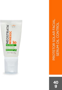 Neostrata Minesol Protetor Solar Facial Sérum Oil Control FPS 30, 40g